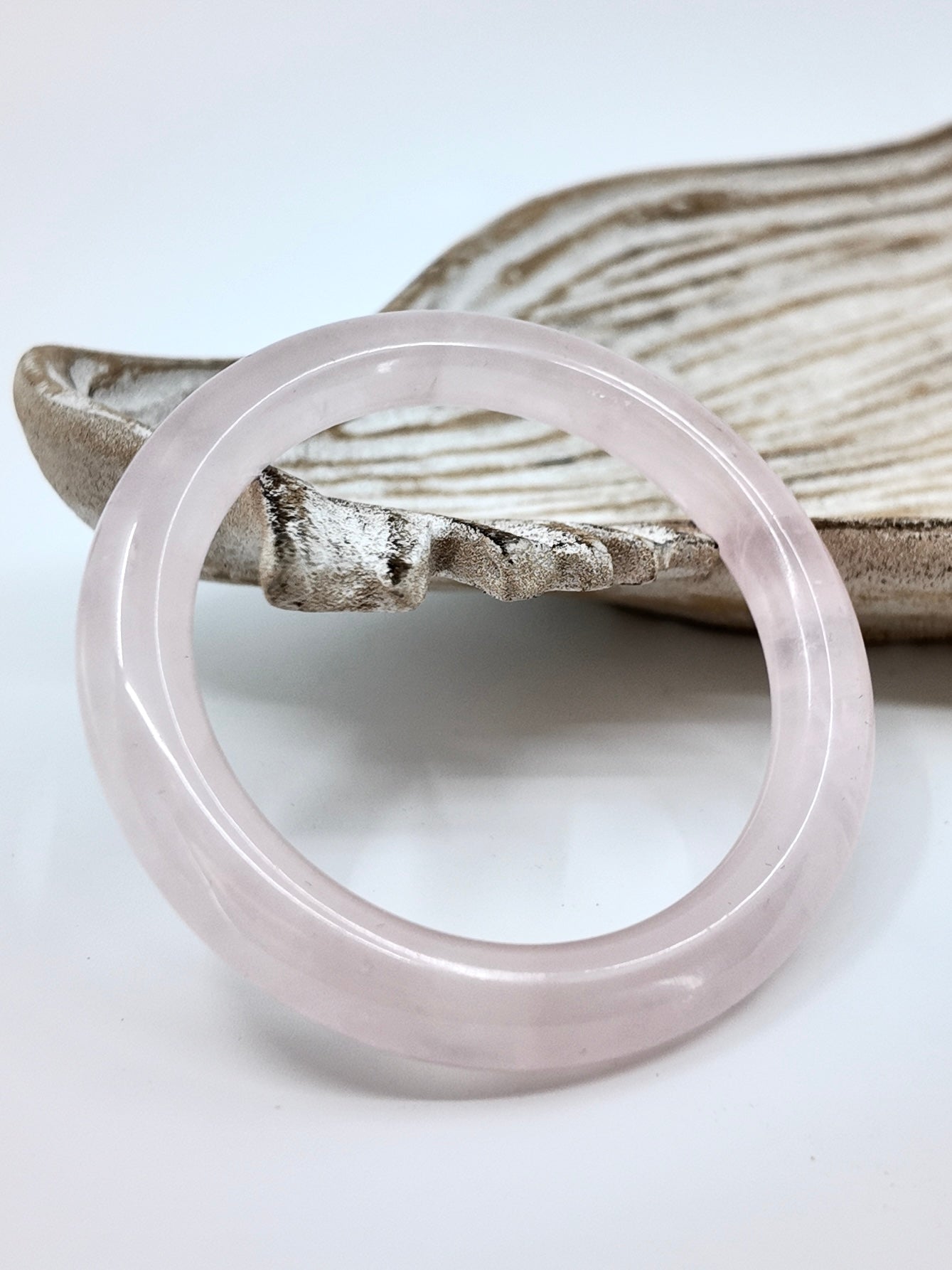 CARY ROSE QUARTZ BANGLE