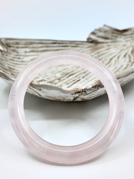 CARY ROSE QUARTZ BANGLE