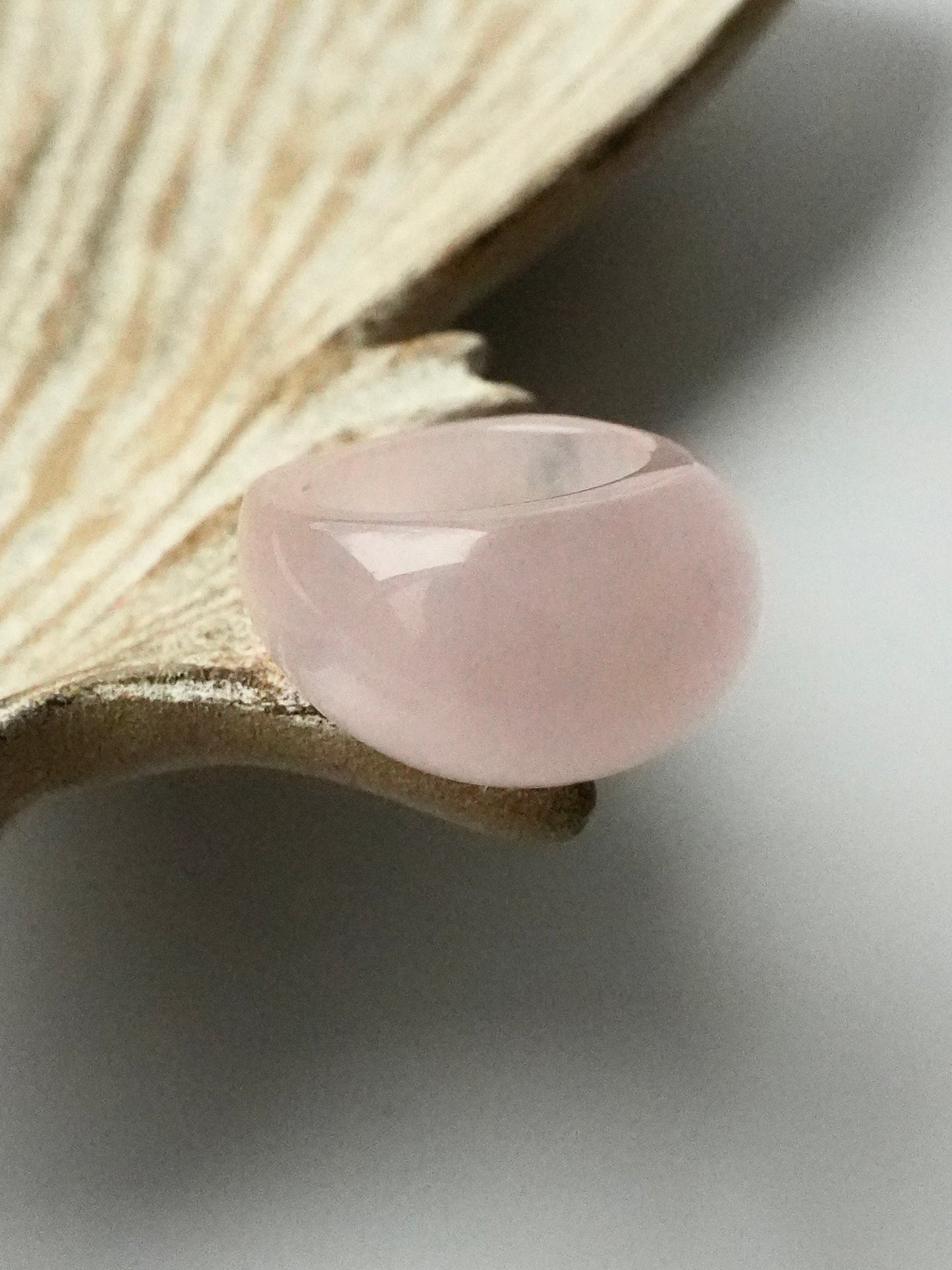 POPPI ROSE QUARTZ RING