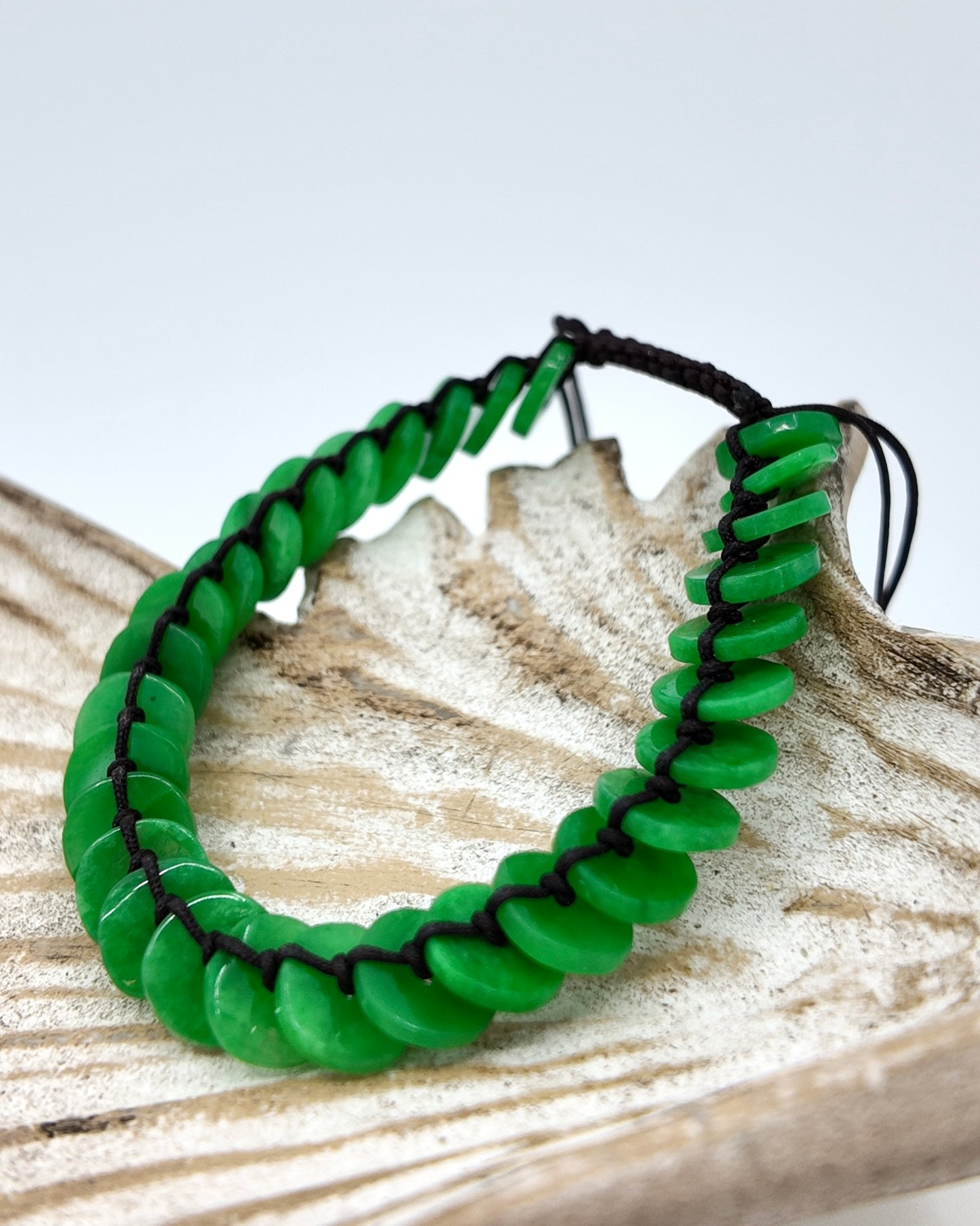 AURORA JADE BUTTON BRACELET