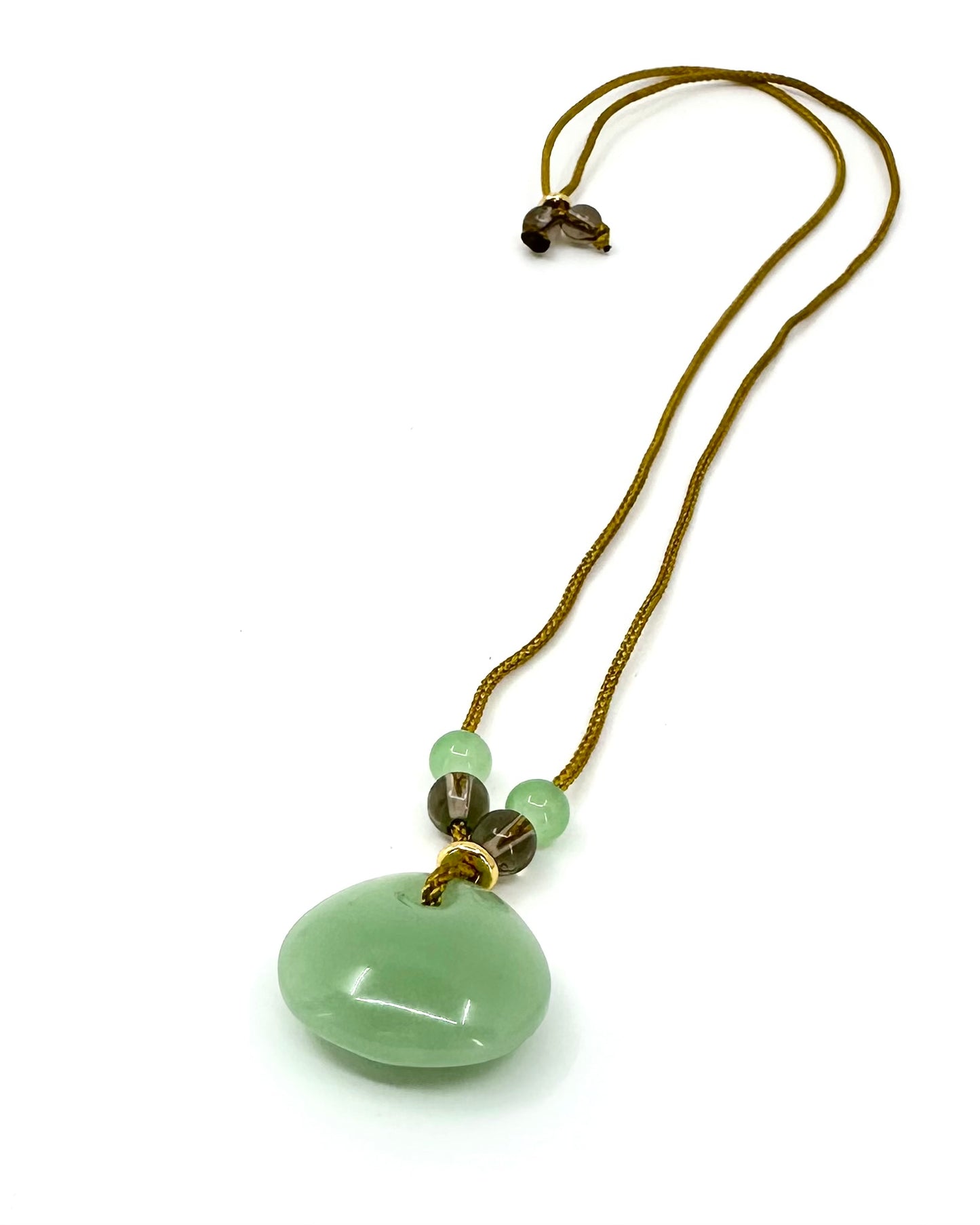 TALLY JADE MONEY BAG NECKLACE