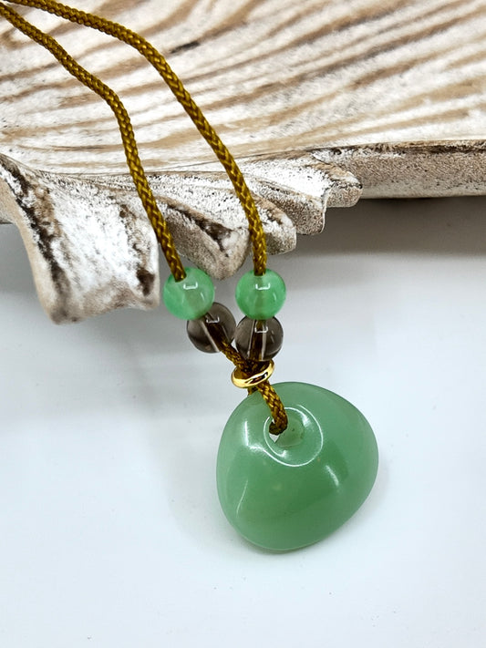 TALLY JADE MONEY BAG NECKLACE