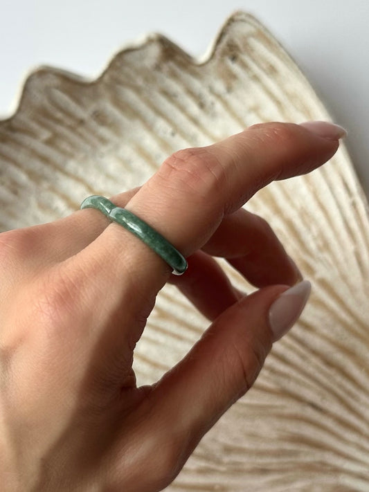 JOLI GREEN JADE RING
