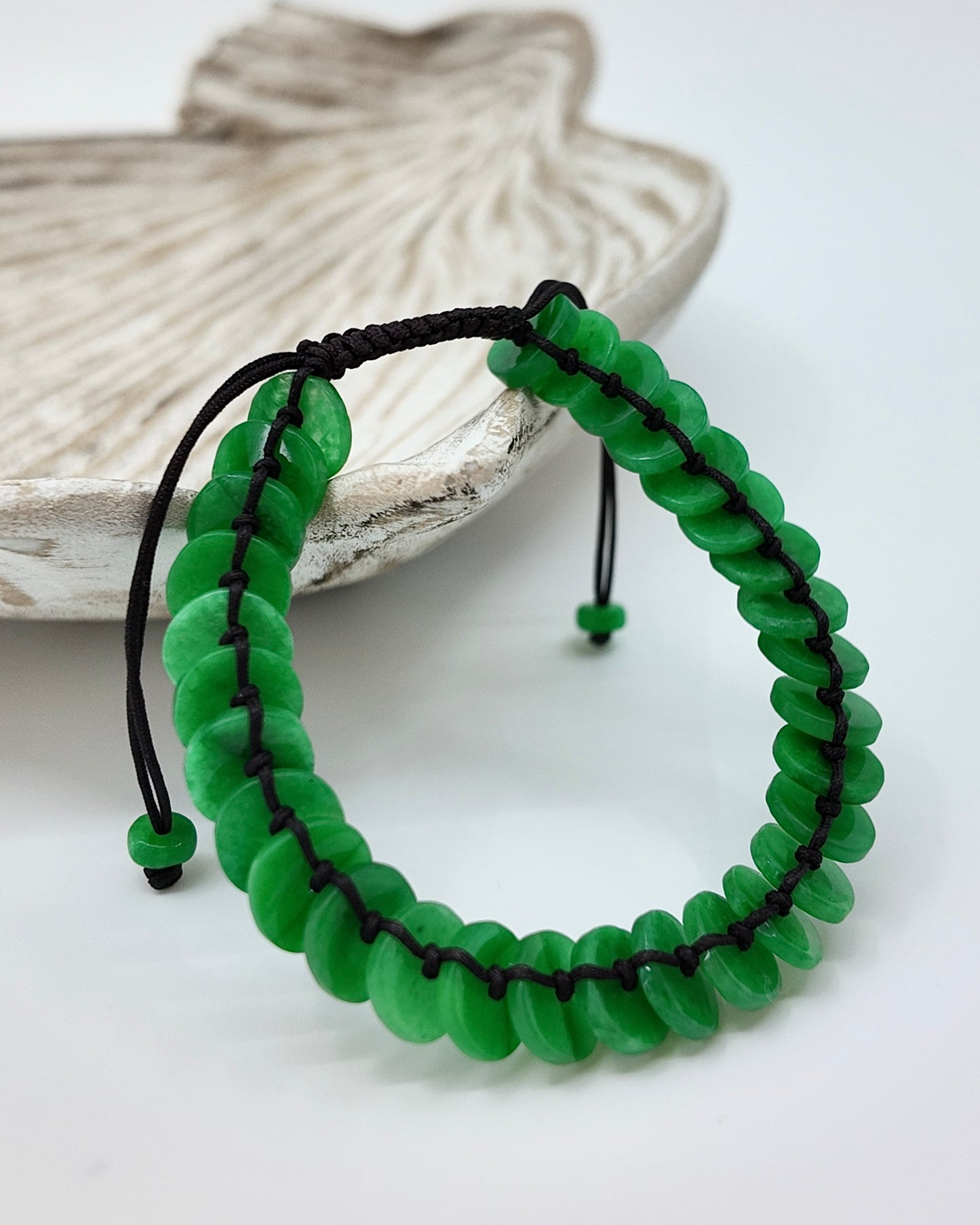 AURORA JADE BUTTON BRACELET